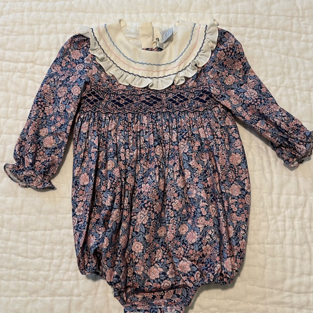 Handsmocked Pepa London NWT 18 month